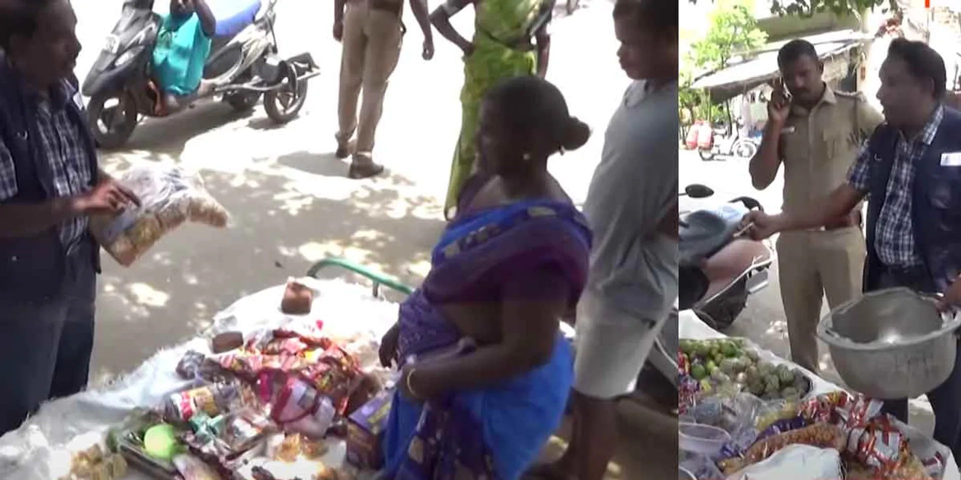 "Do you know how all these colors come?" - The officer who seized the substandard snacks