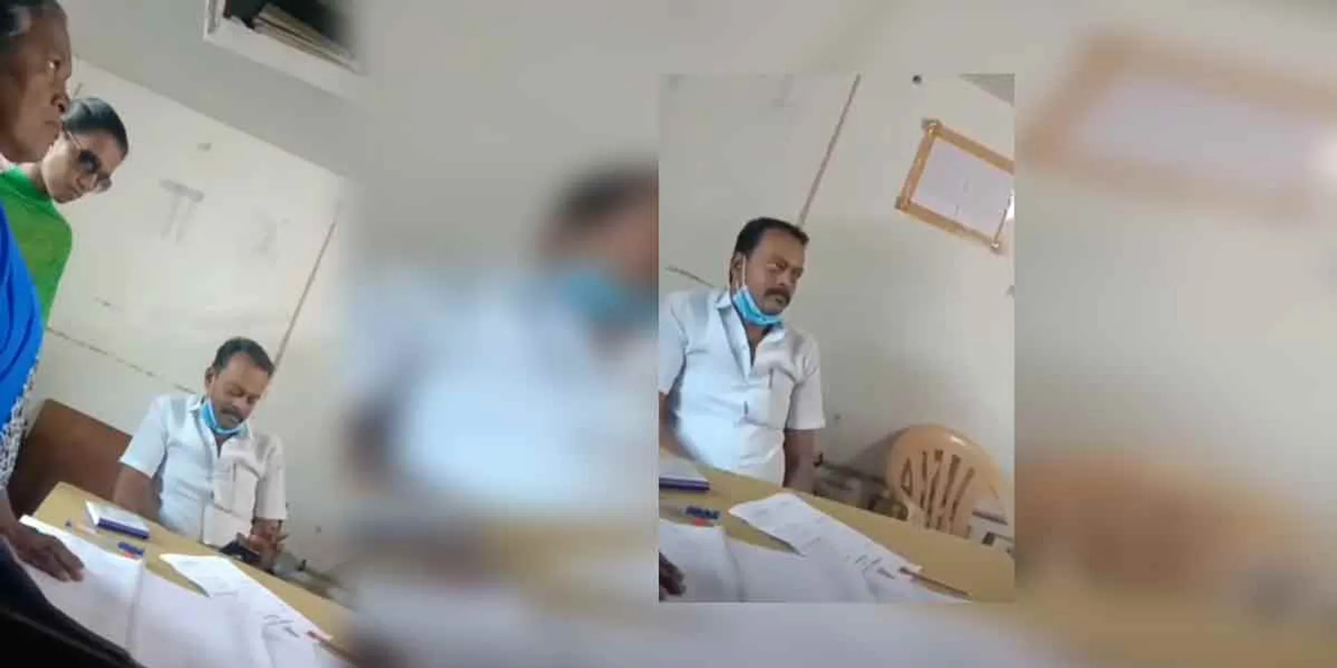 Councilor's husband who inspected the government office in a posture of authority... Video going viral!