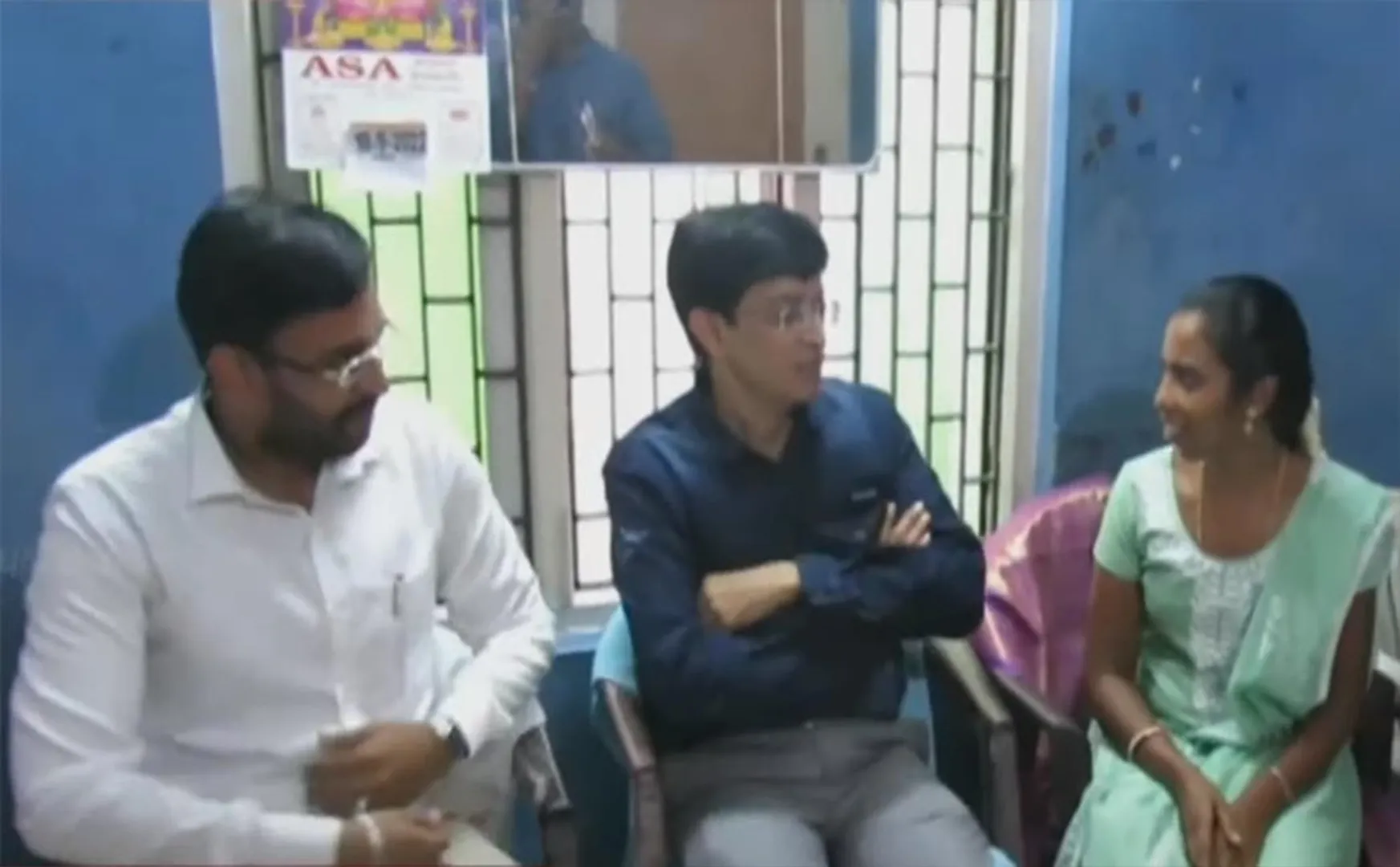 Radhakrishnan gave a surprise to the girl he rescued from the tsunami!
