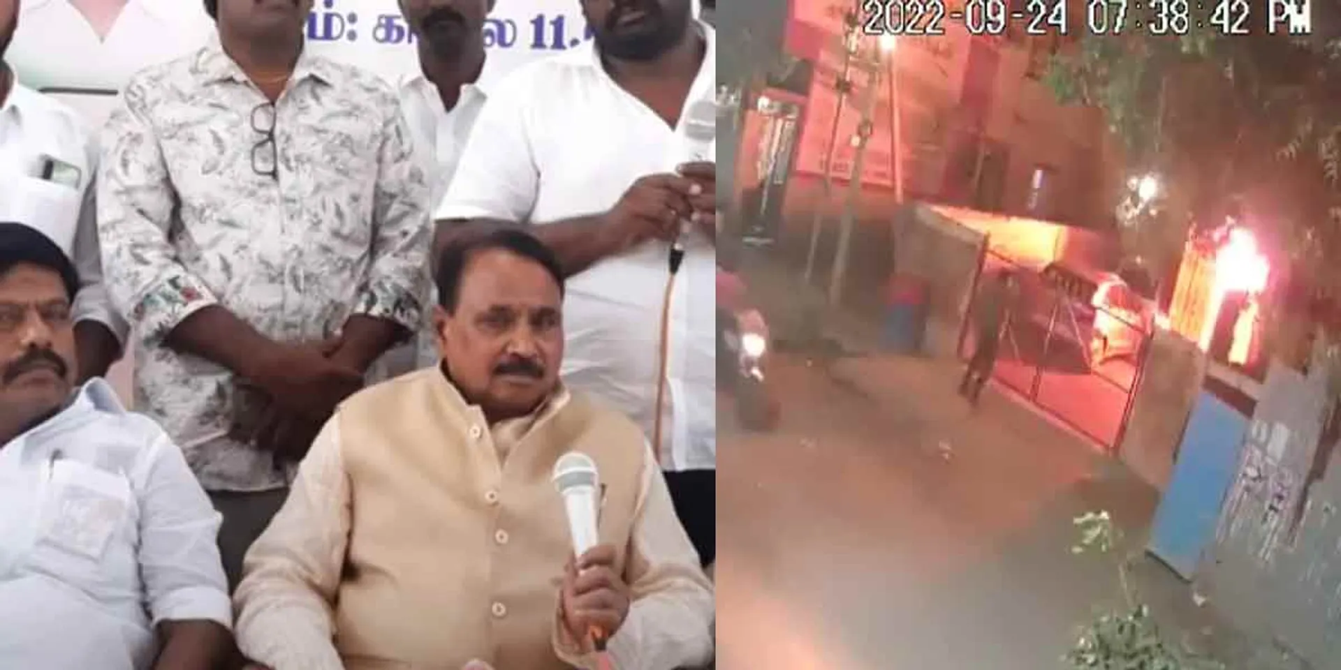  "We have asked for a report from the Tamil Nadu government on the petrol bomb attack"-Interview with the Union Minister of State!