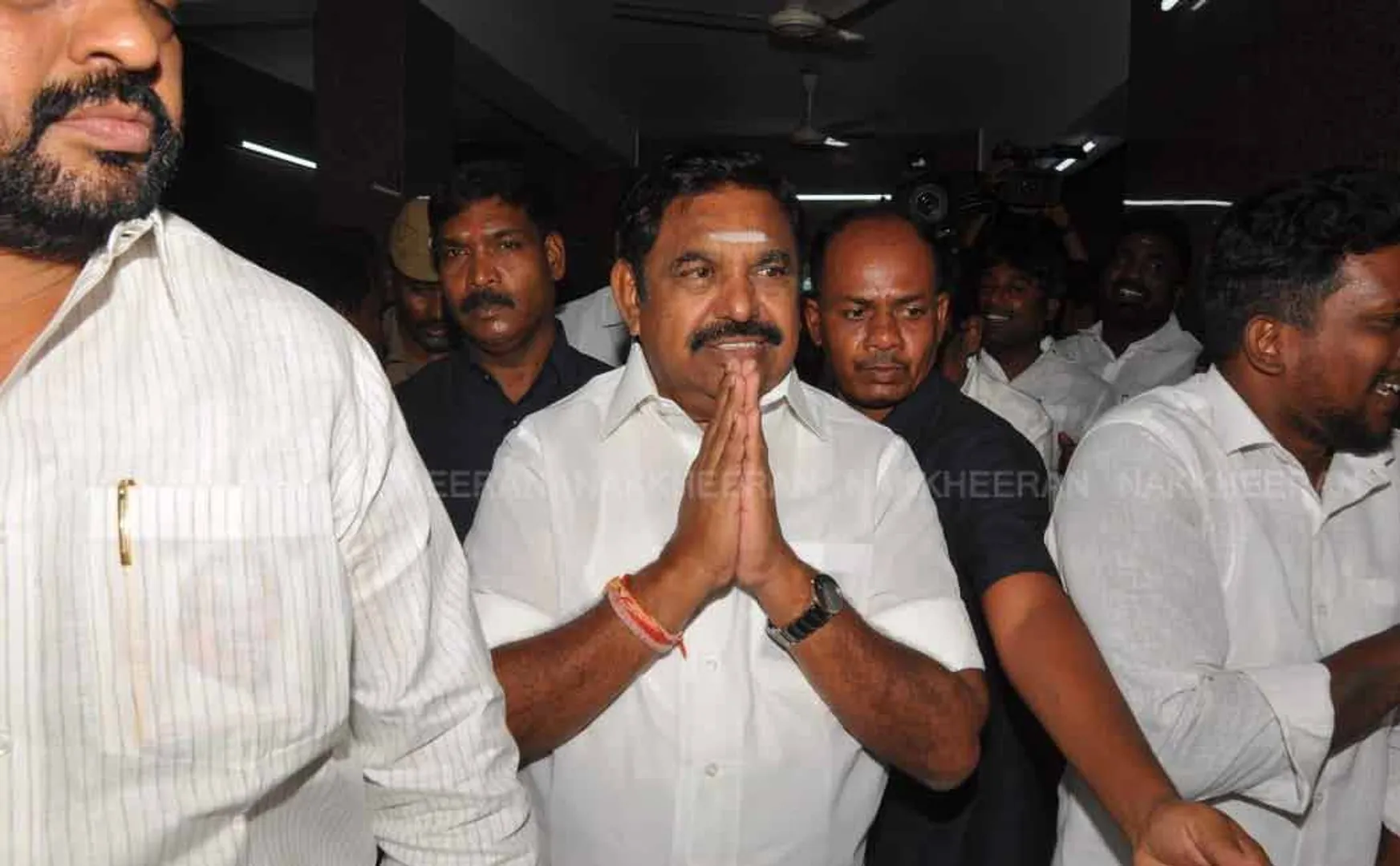 EPS again at AIADMK office; Consultation with Party Executives