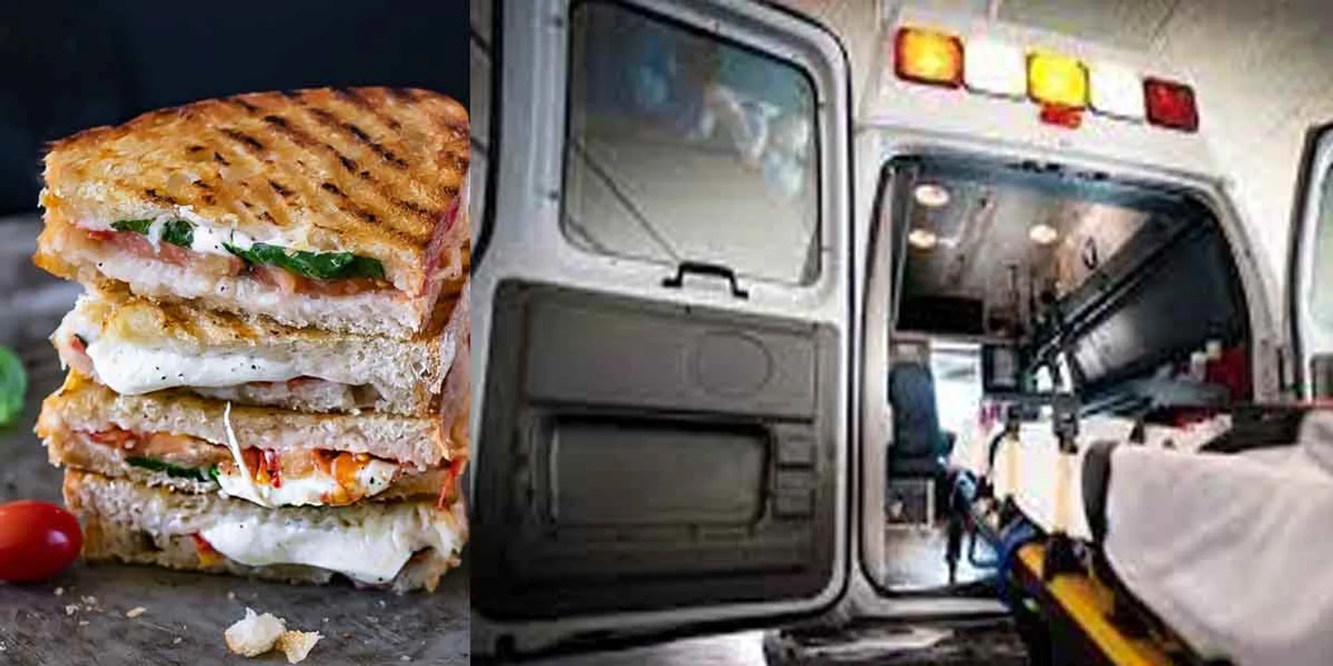 Children who ate sandwiches were admitted to the hospital!