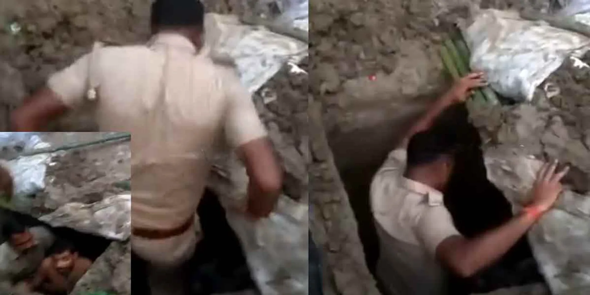  Fake Jeevasamadhi... police fired
