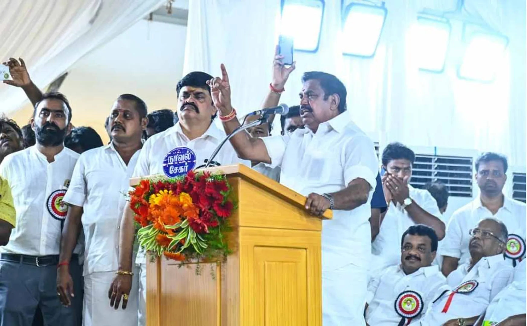 If you know how to survive, you will get posts in DMK!- Edappadi taunted in the protest meeting!