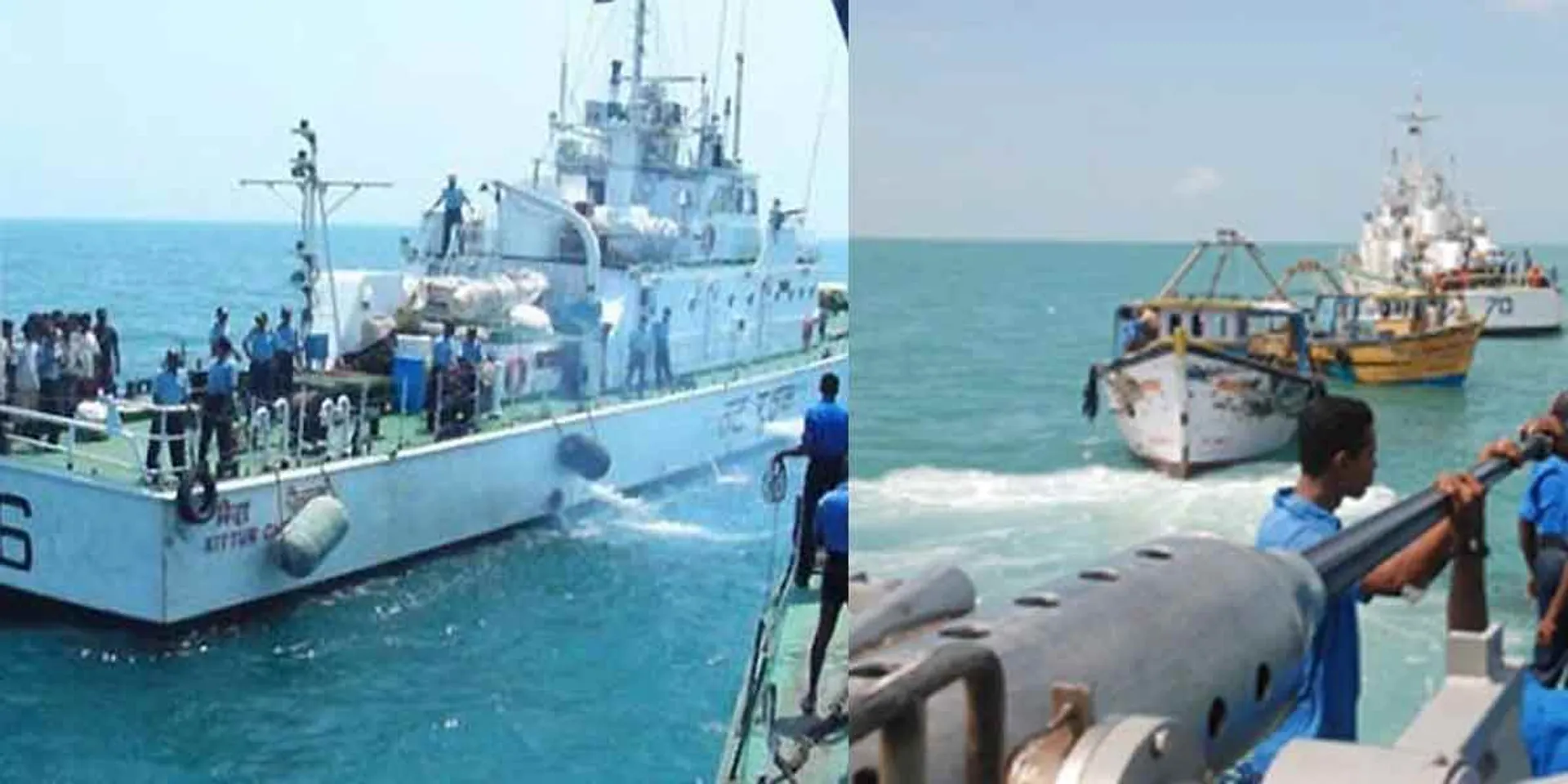 Rameswaram fishermen chased away by the Sri Lankan Navy