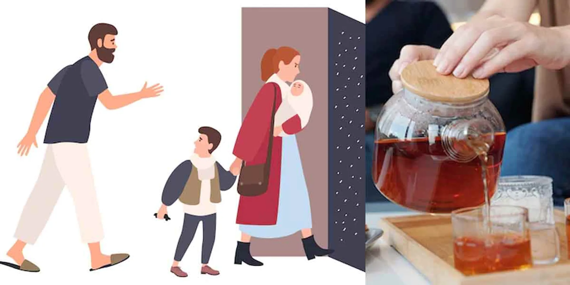  'The ex-husband should be treated with tea'- the court quashed the order
