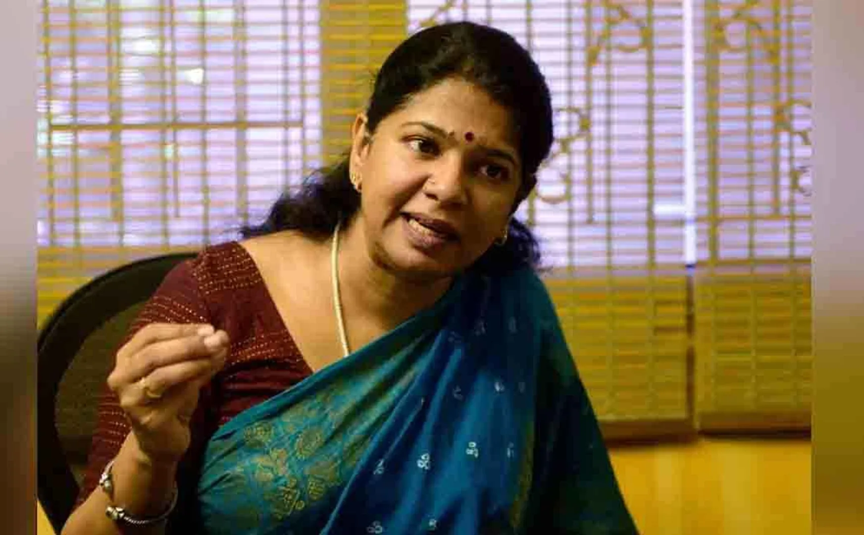 "How can ADMK be called a Dravidian movement.." - Kanimozhi MP 