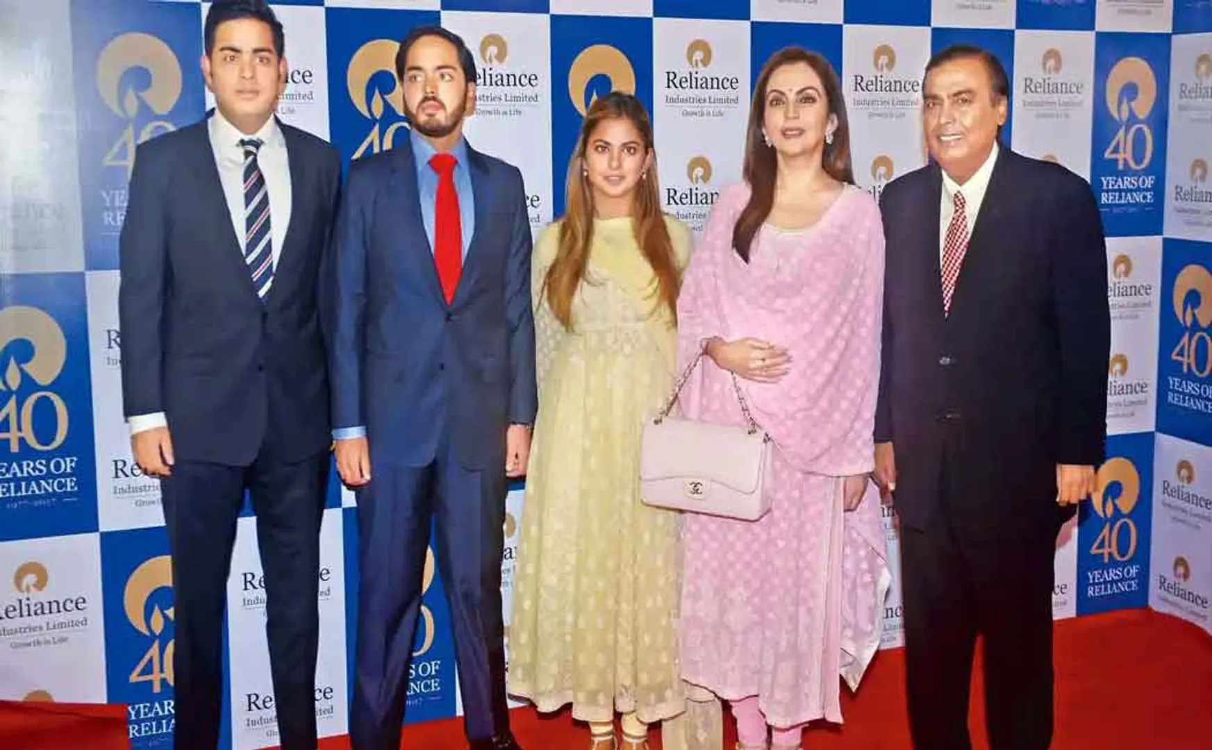 Mukesh Ambani family; Police build-up