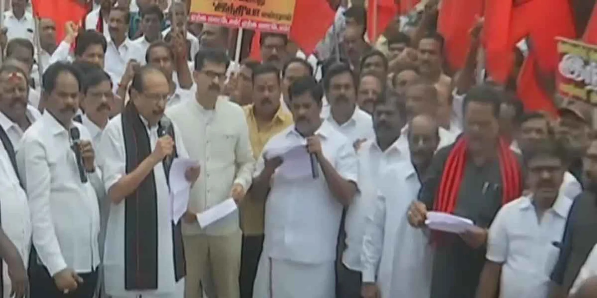  'Abandon Hindi Imposition'- Struggle on behalf of MDMK