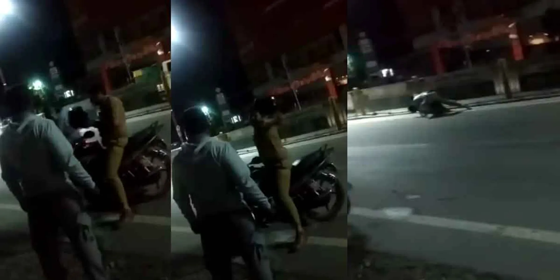 Home Guardsman assaulted by intoxicants - viral video