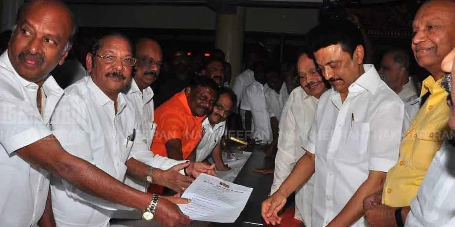  Election for DMK President... Stalin filed nomination