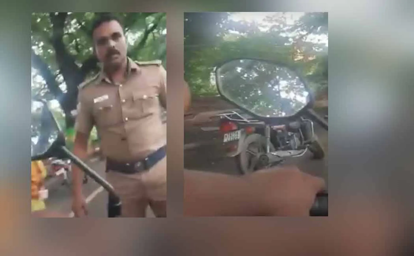 Constable fined for threatening to wear helmet