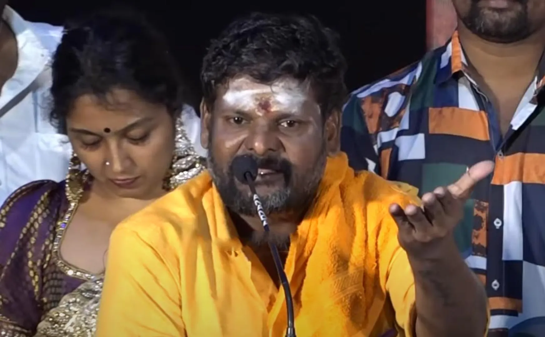 kanja karupu talk about rajaraja chozhan 