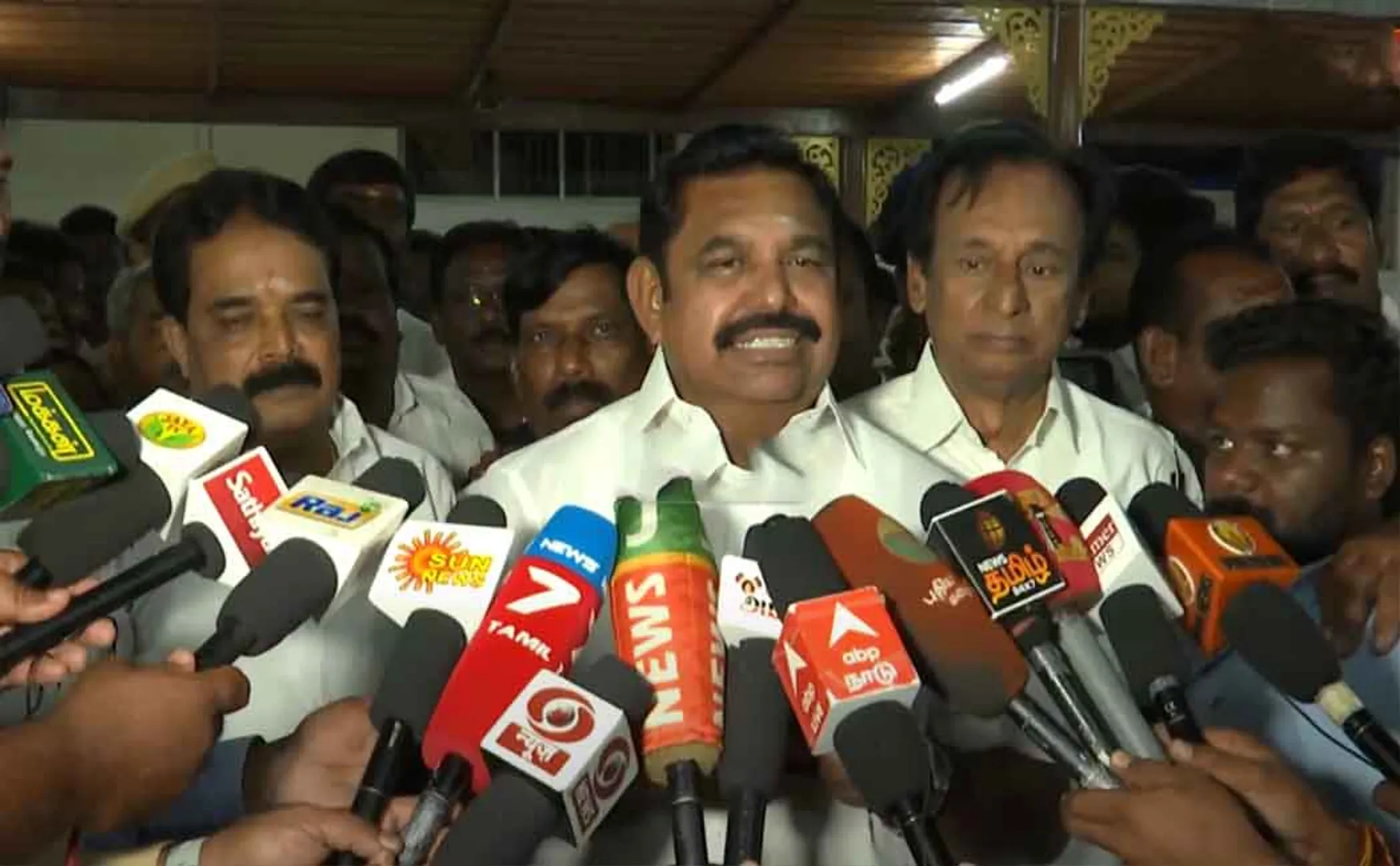 "Why didn't DMK MPs speak about AIIMS?"- Edappadi Palaniswami asked!