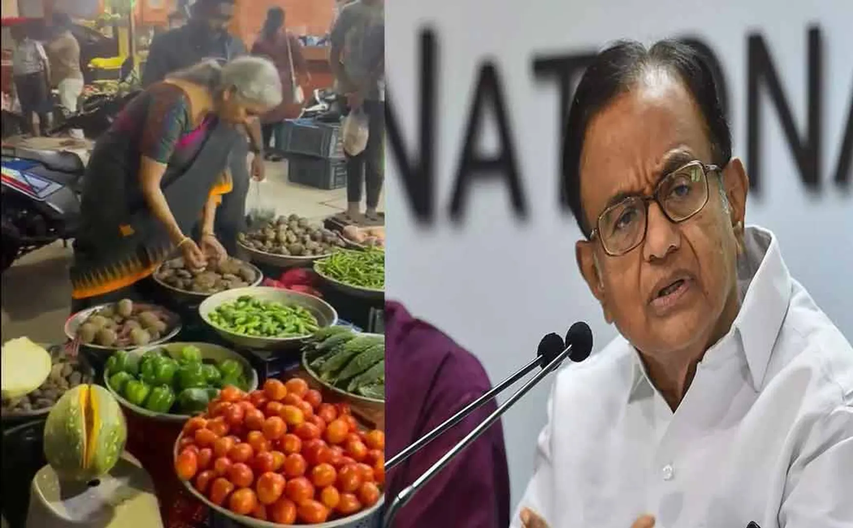 What is the price of pumpkin lettuce? Asking just doesn't solve the problems? P. Chidambaram