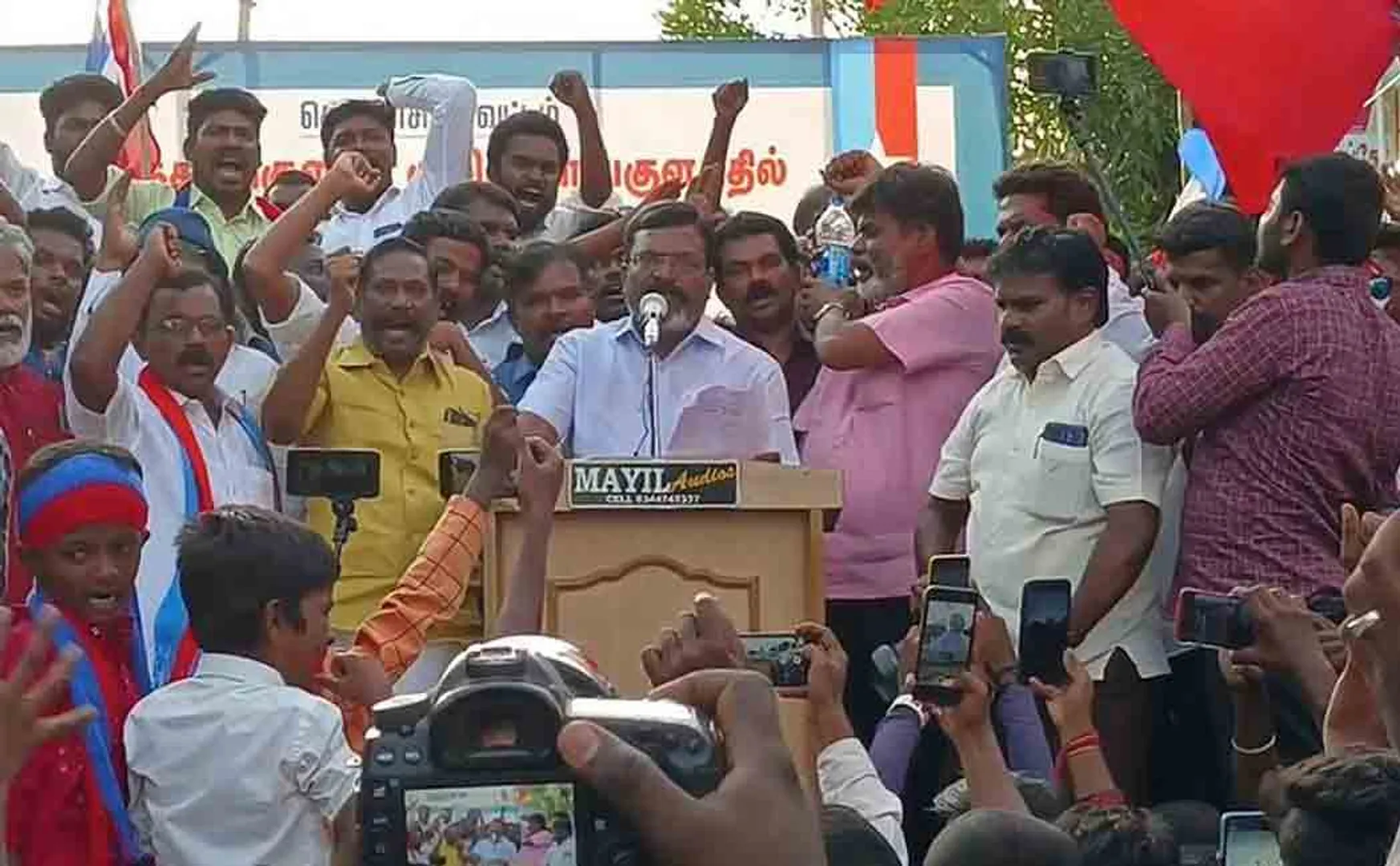 Panchakulam  ; "Judge's verdict is welcome.." - Thirumavalavan