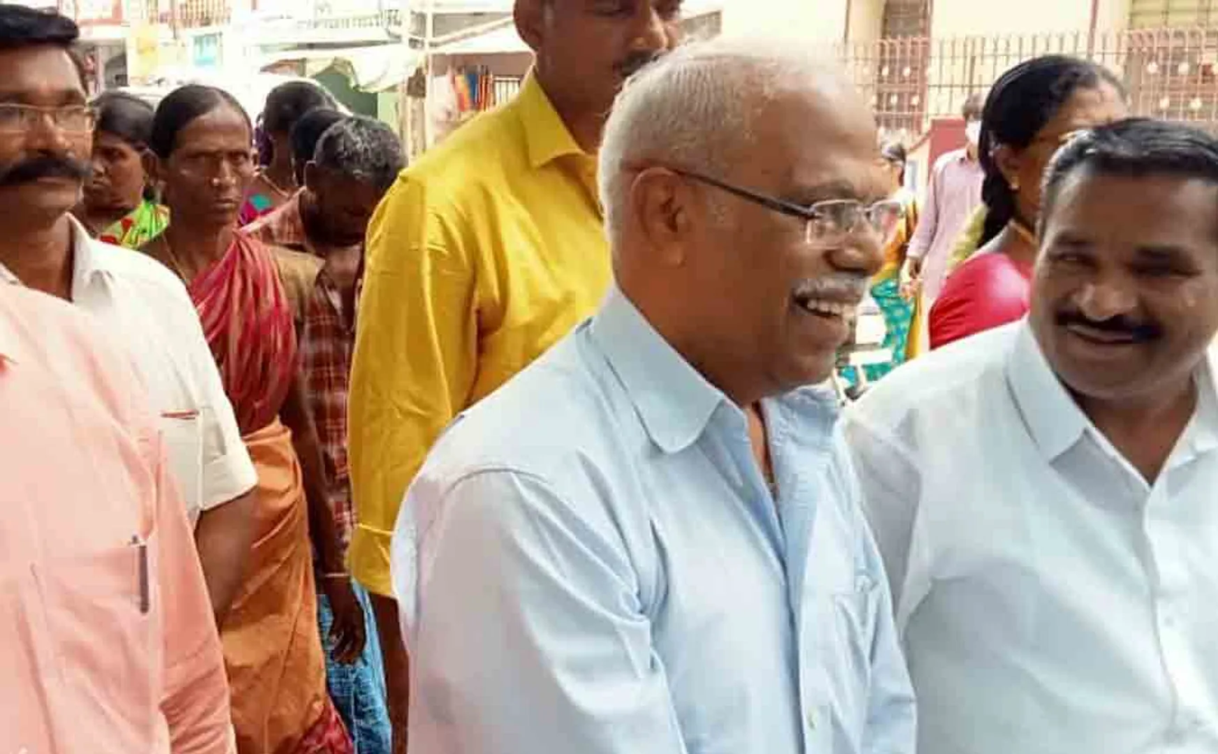 Advocate Papa Mohan spoke about Cleaning staff