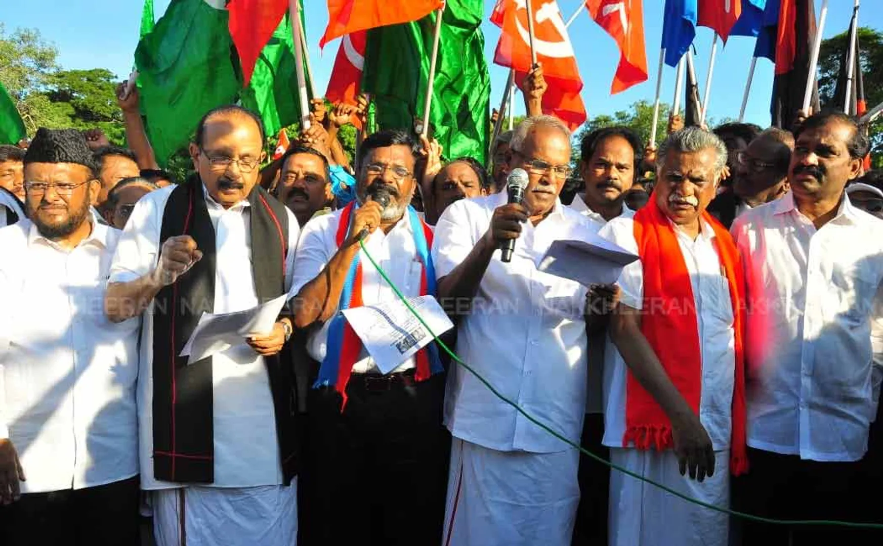 "The control to be exercised must intimidate the enemy" began the human chain of social harmony