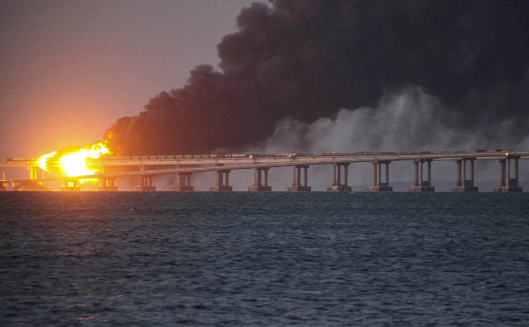 ukrain and russia crimea bridge incident un meeting going on 