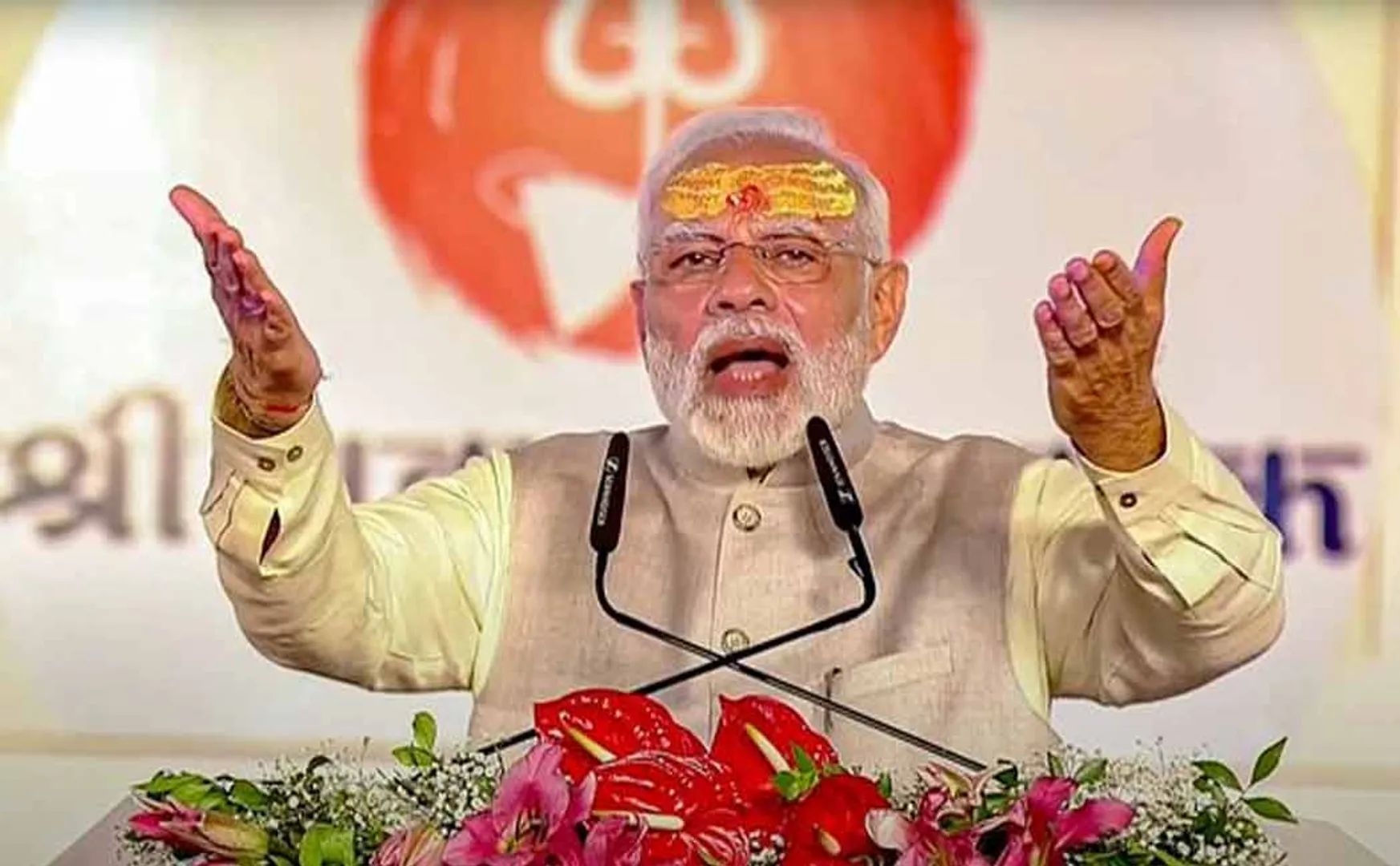 "India's philosophy will lead the world," PM Modi boasted
