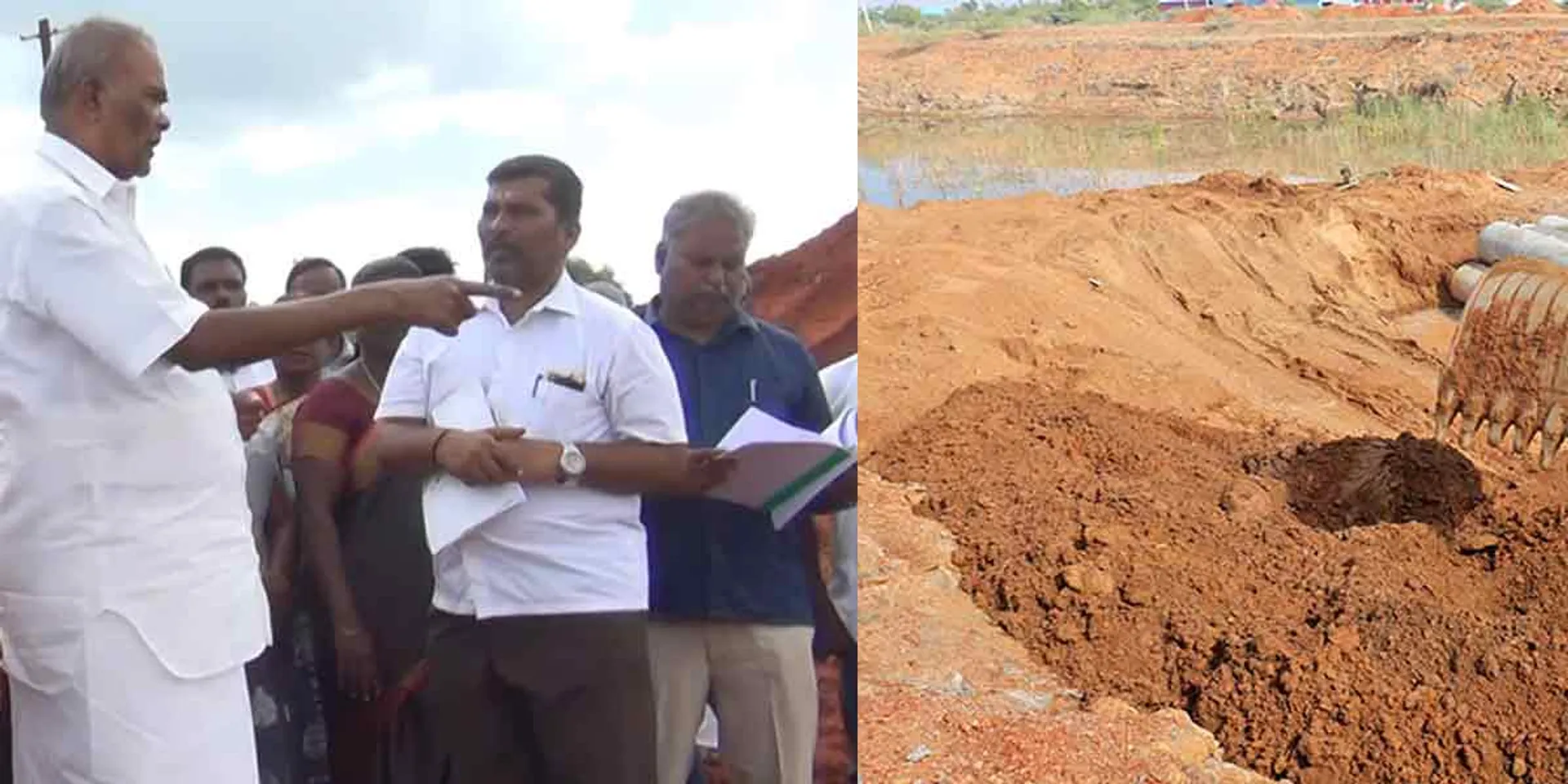  "What are you deceiving... How will the water come if there is no bridge" - the father who dosed the authorities