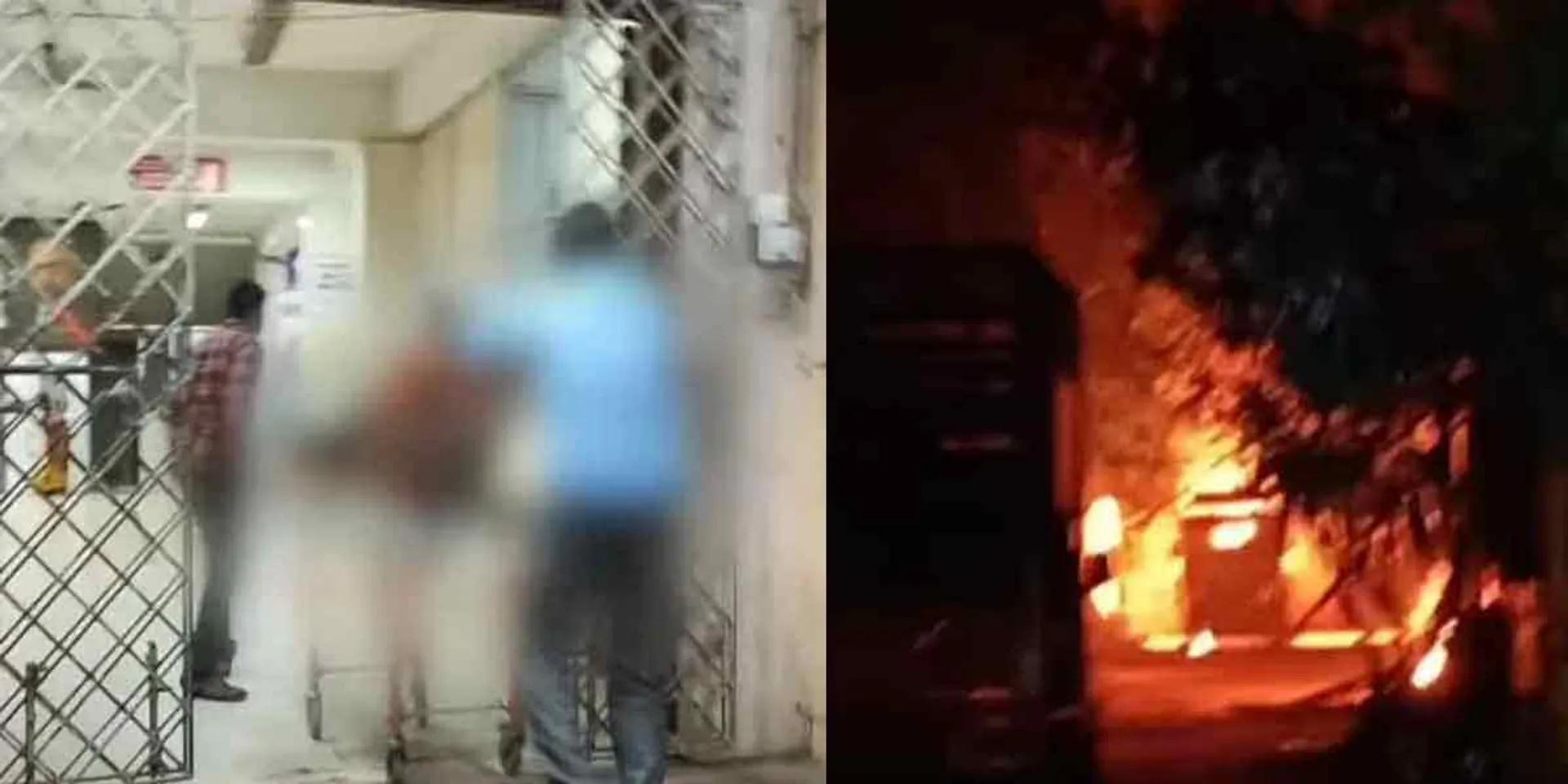 Fire in cylinder godown... Update