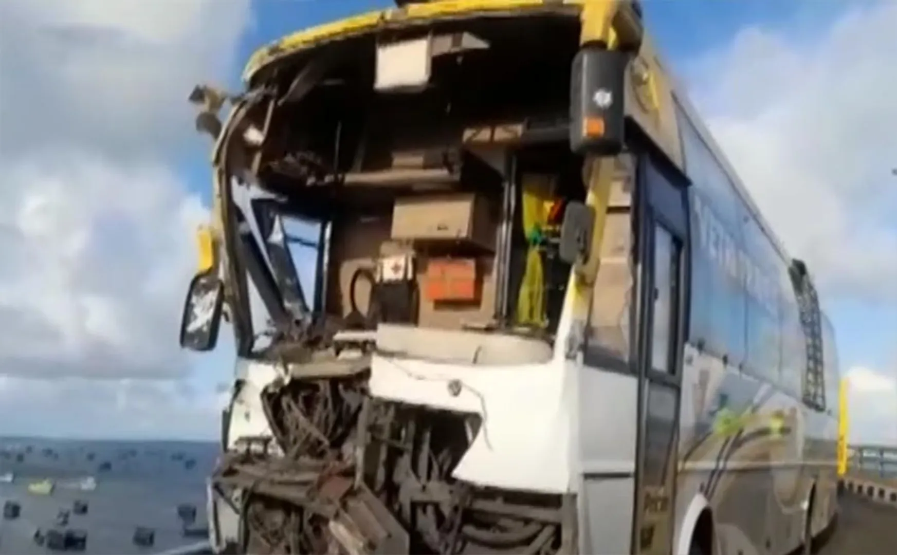 pamban bridge bus incident passengers hospital 