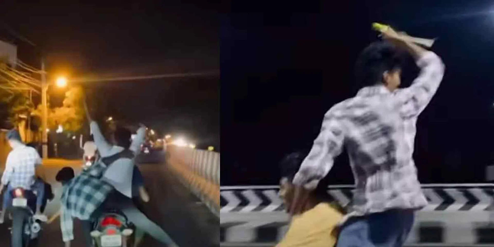 Bike race as menacing...public calls for action