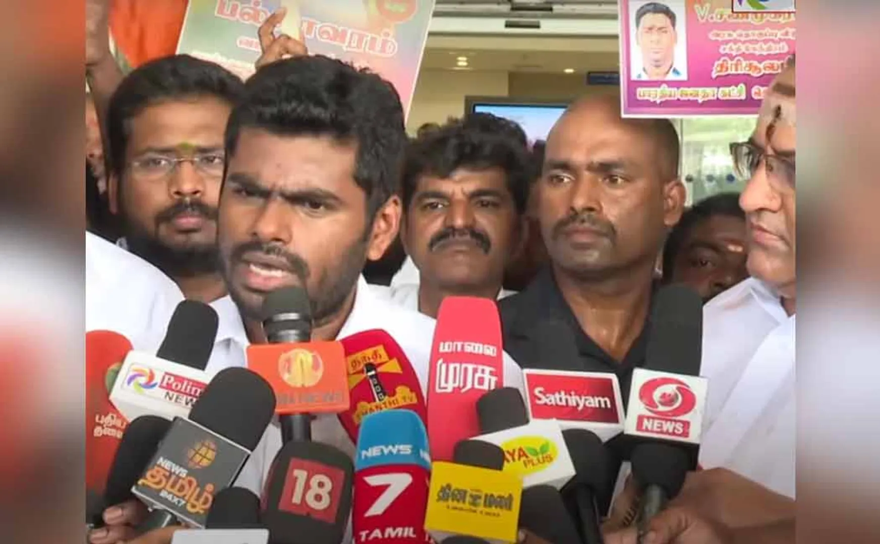  "Hindu..Hindi..DMK.." What did Annamalai speak after returning from America?