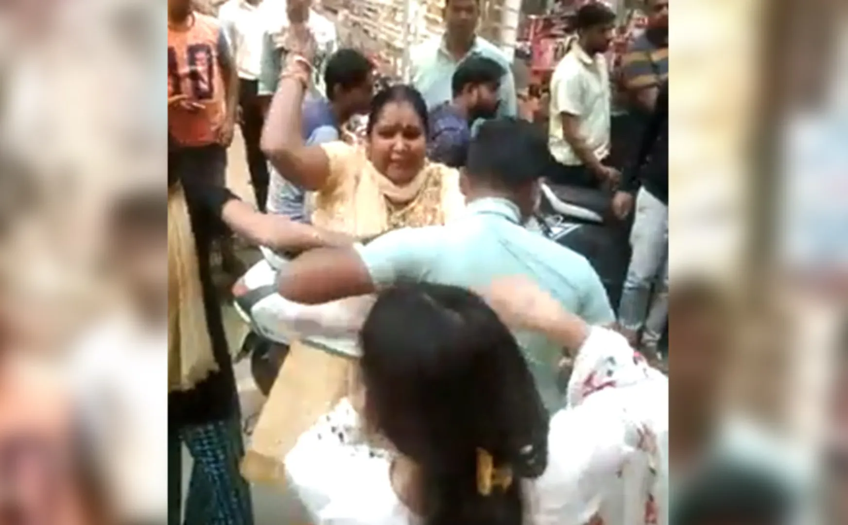 karwa chauth day wife assaults husband in ghaziabad