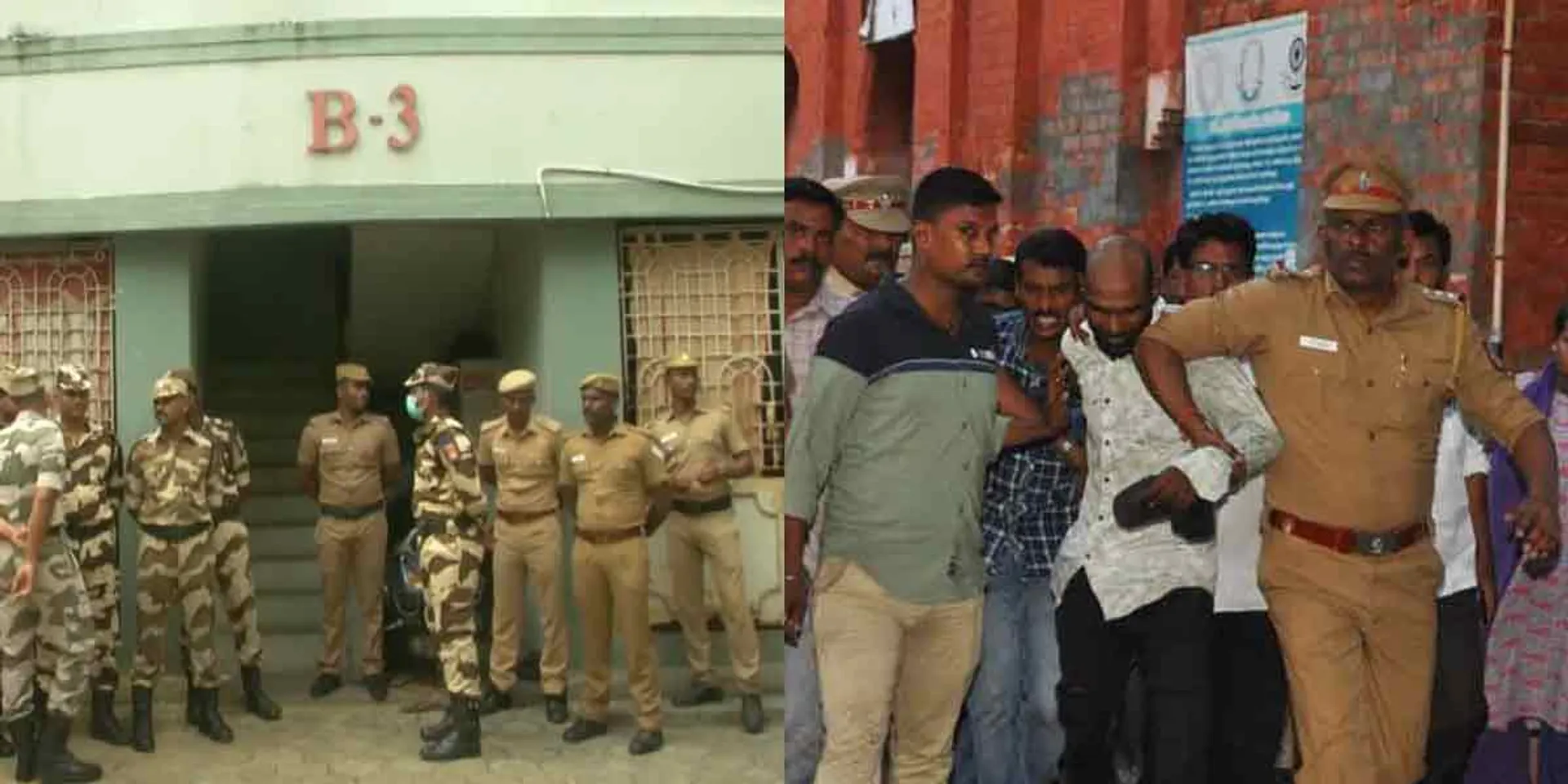  Sathees' family left the house in fear