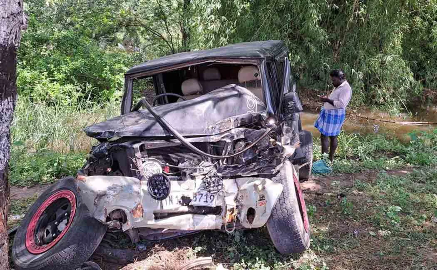 Chidambaram Accident two passed away 