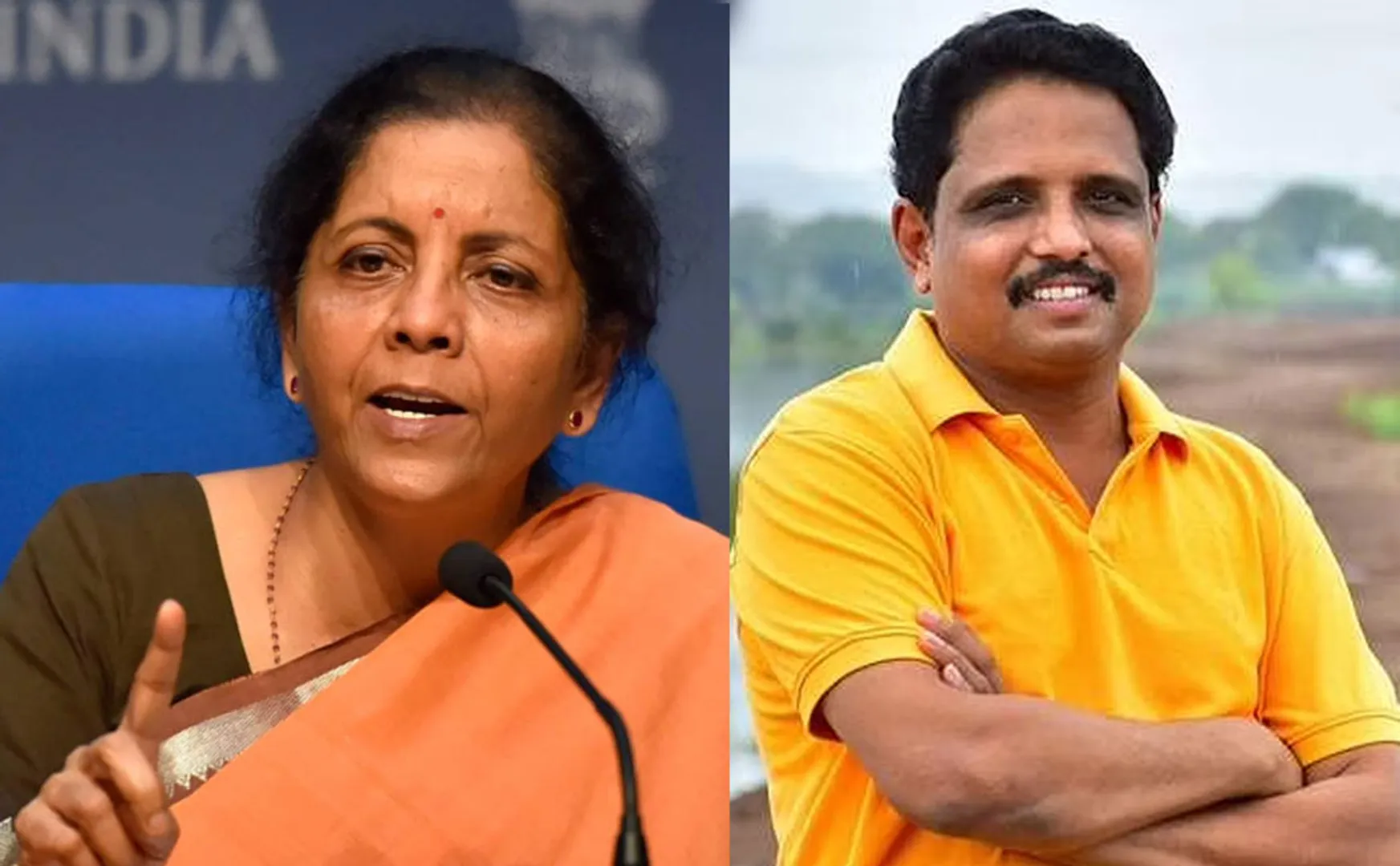 mp su Venkatesan talk about nirmala sitharaman rupee and dollar 
