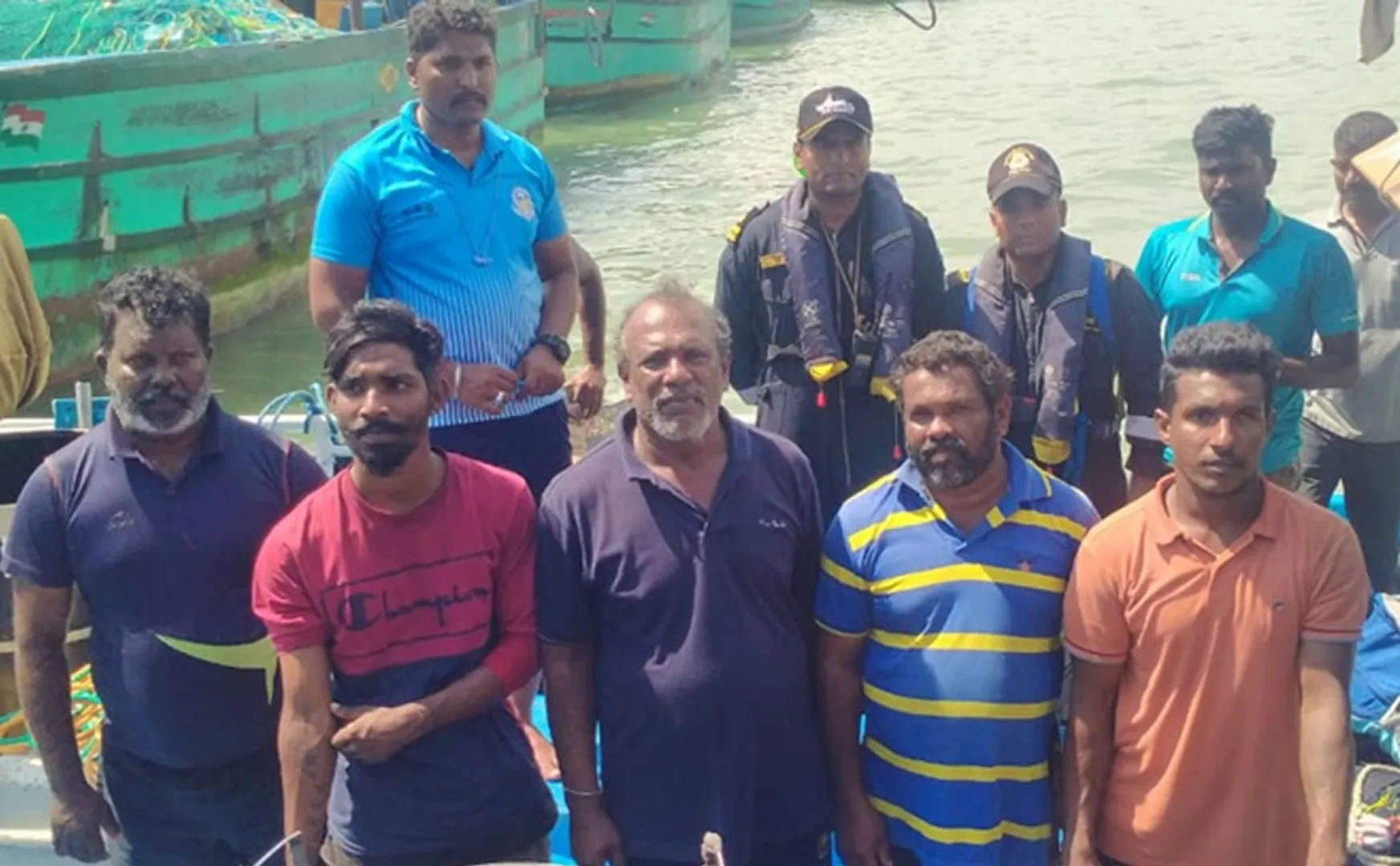 Indian Navy arrested Sri Lankan fishermen