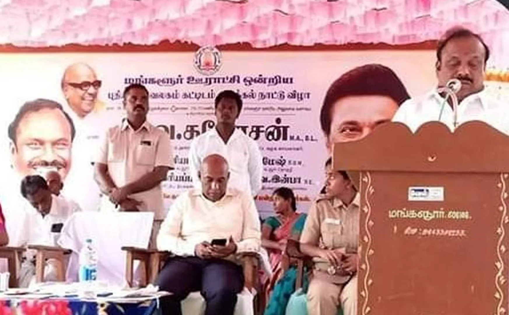 minister kanesan said modern hospital will set up Chennai Trichy National Highway