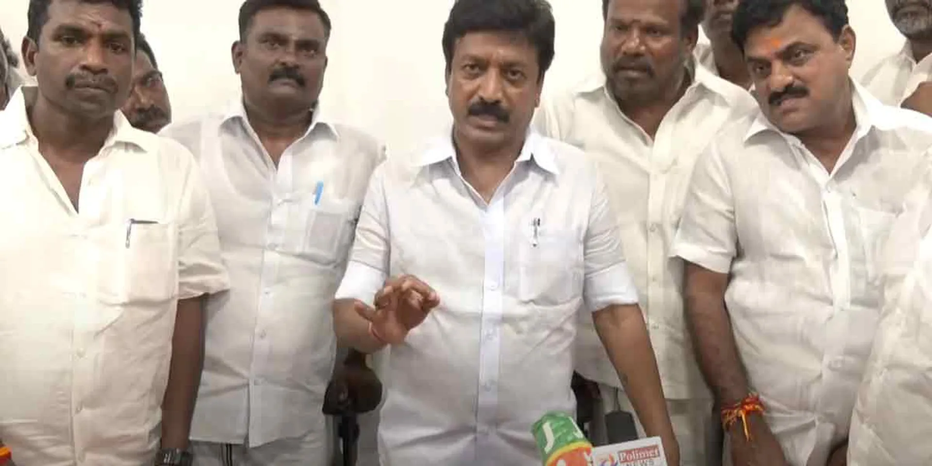 "Satan should not recite the Vedas... OPS does not have this closeness" -C.V.Shanmugam Kattam