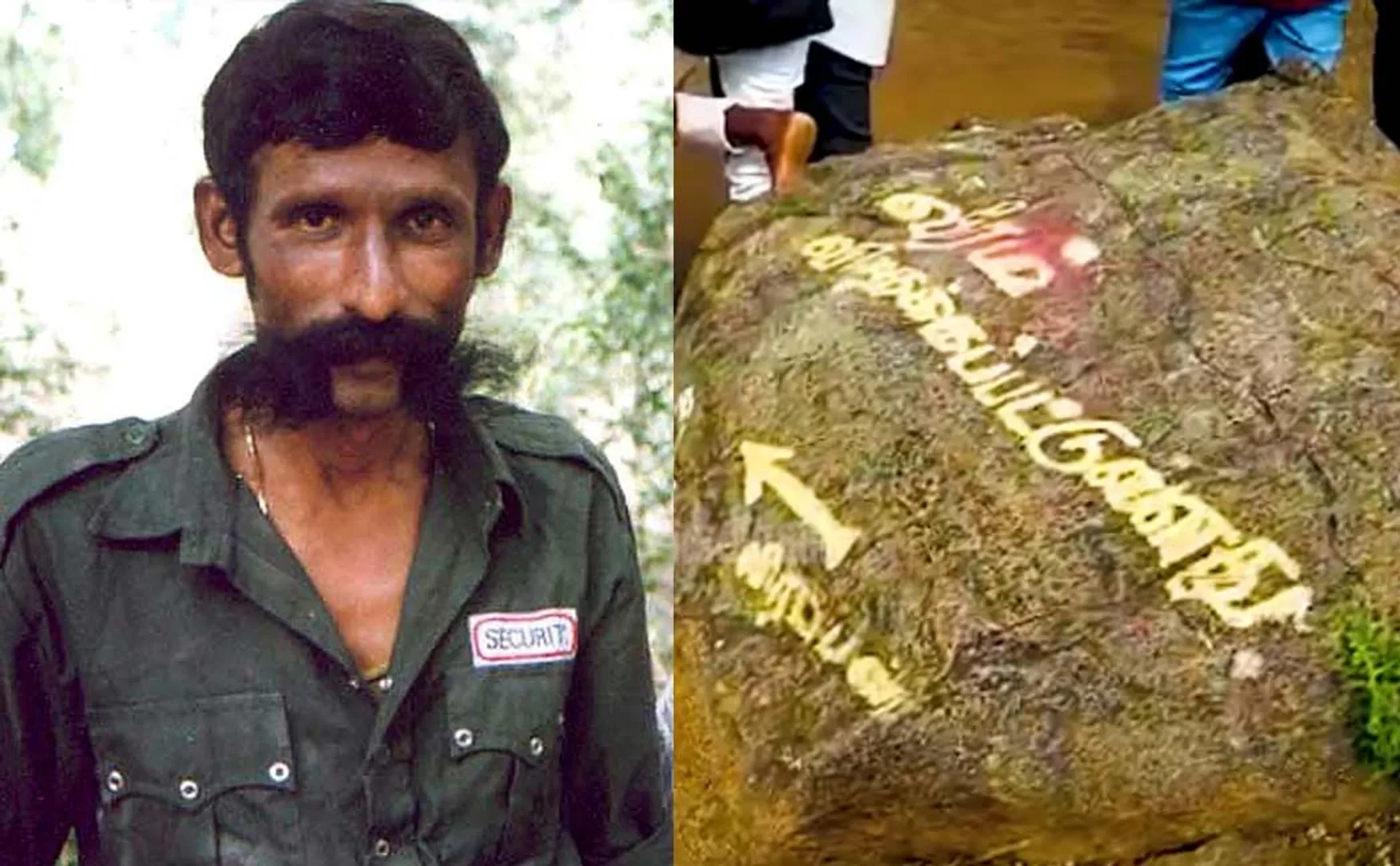 people pay floral tributes Veerappan memorial