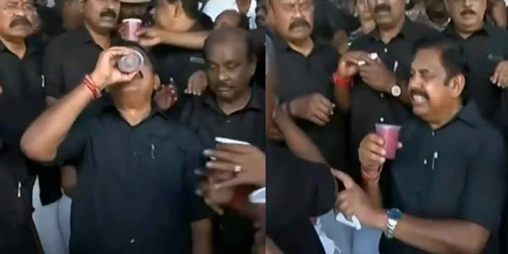  Edappadi who ends his fast.. everyone is released