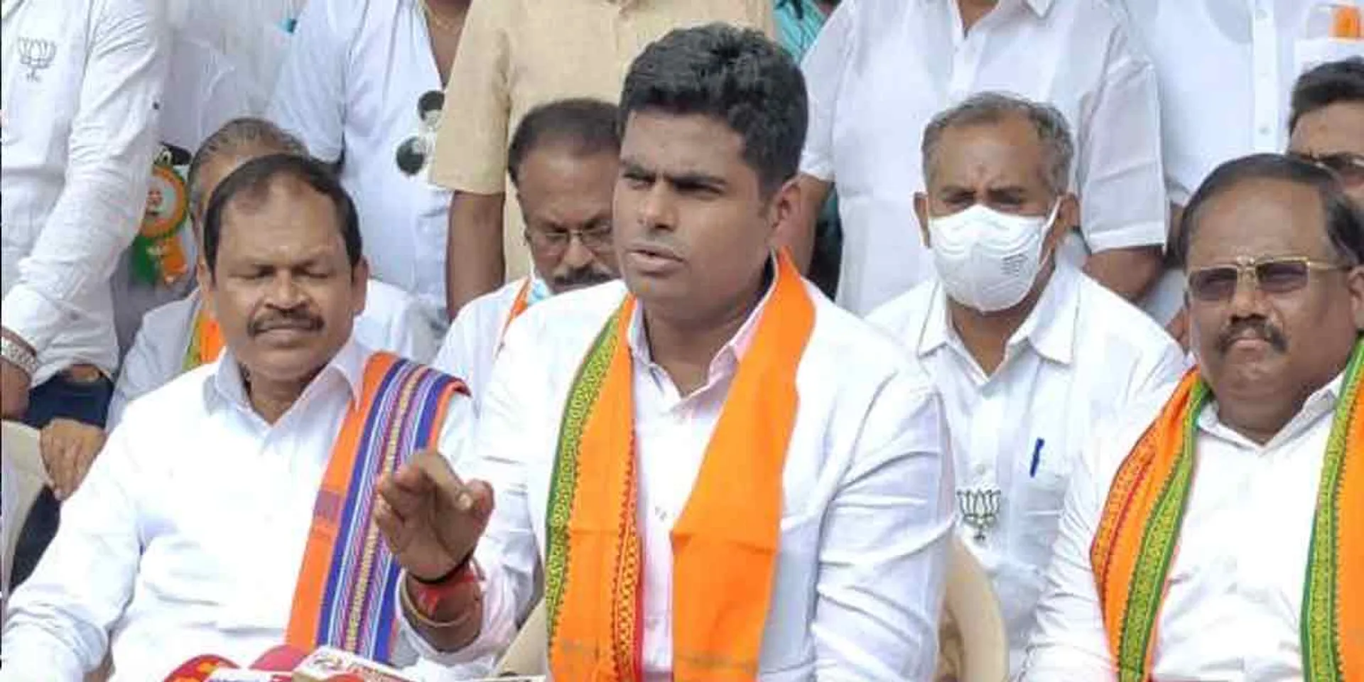  BJP announces struggle against DMK