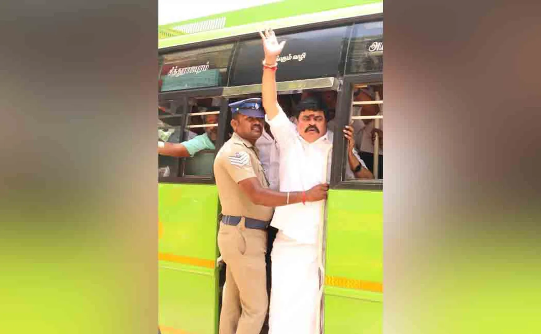 Rajendra Balaji, arrested in sivakasi 
