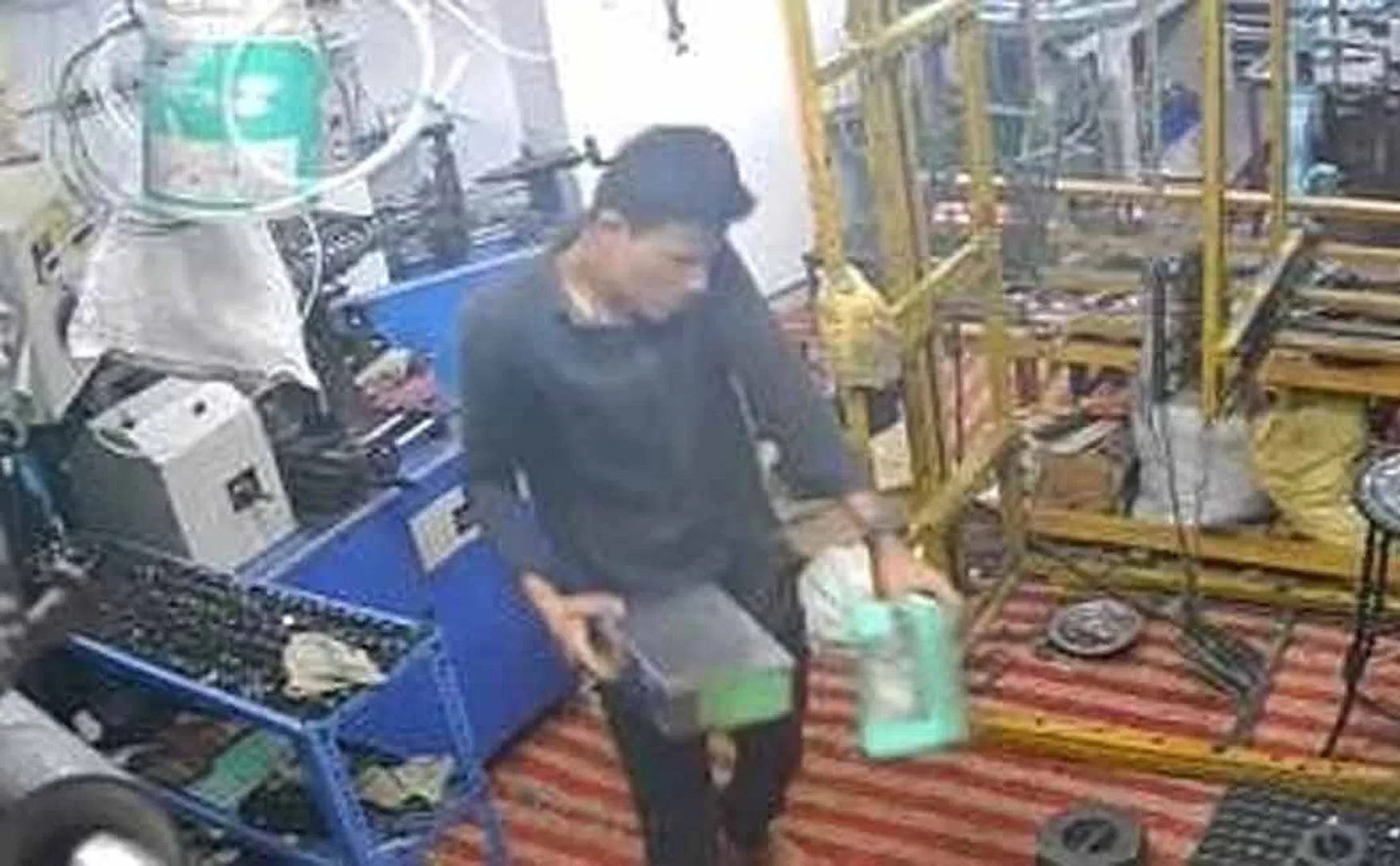 north indian young man who planned and robbed gold