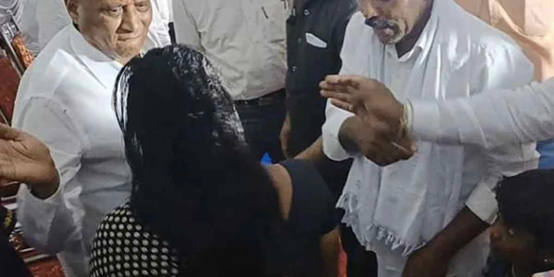 BJP minister caught in controversy