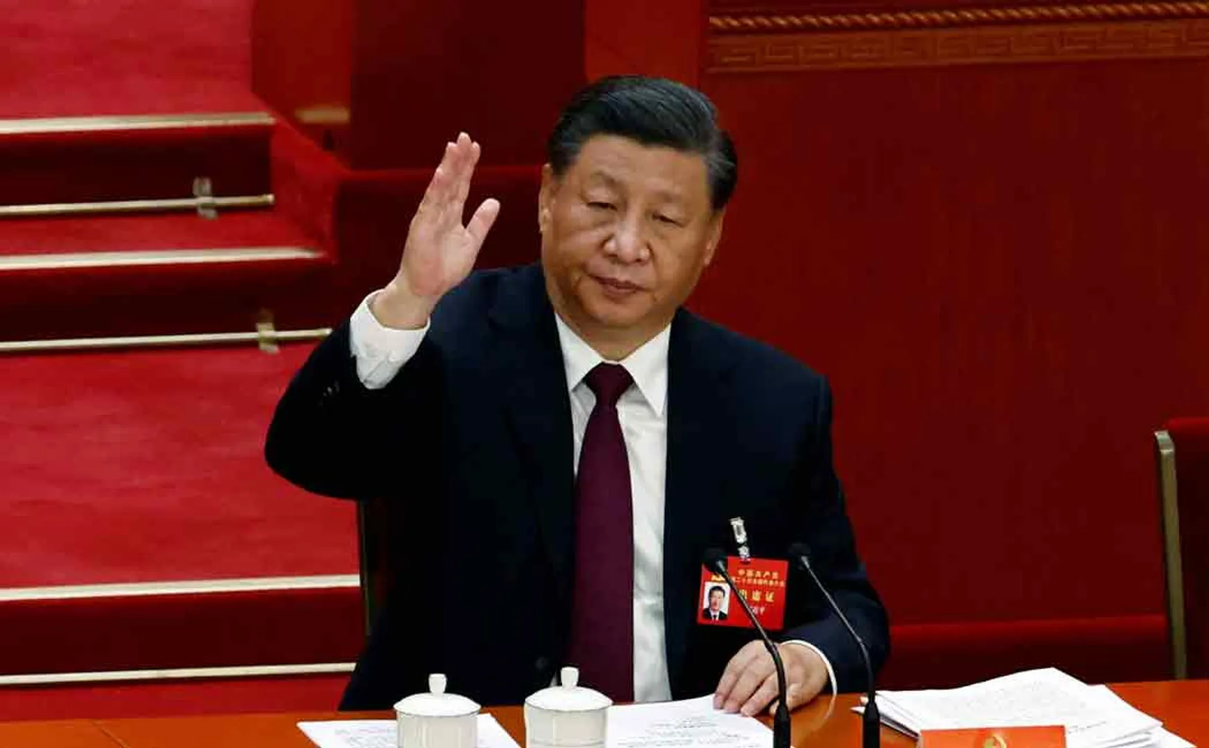 Xi Jinping has been elected as the President of China for the third term.