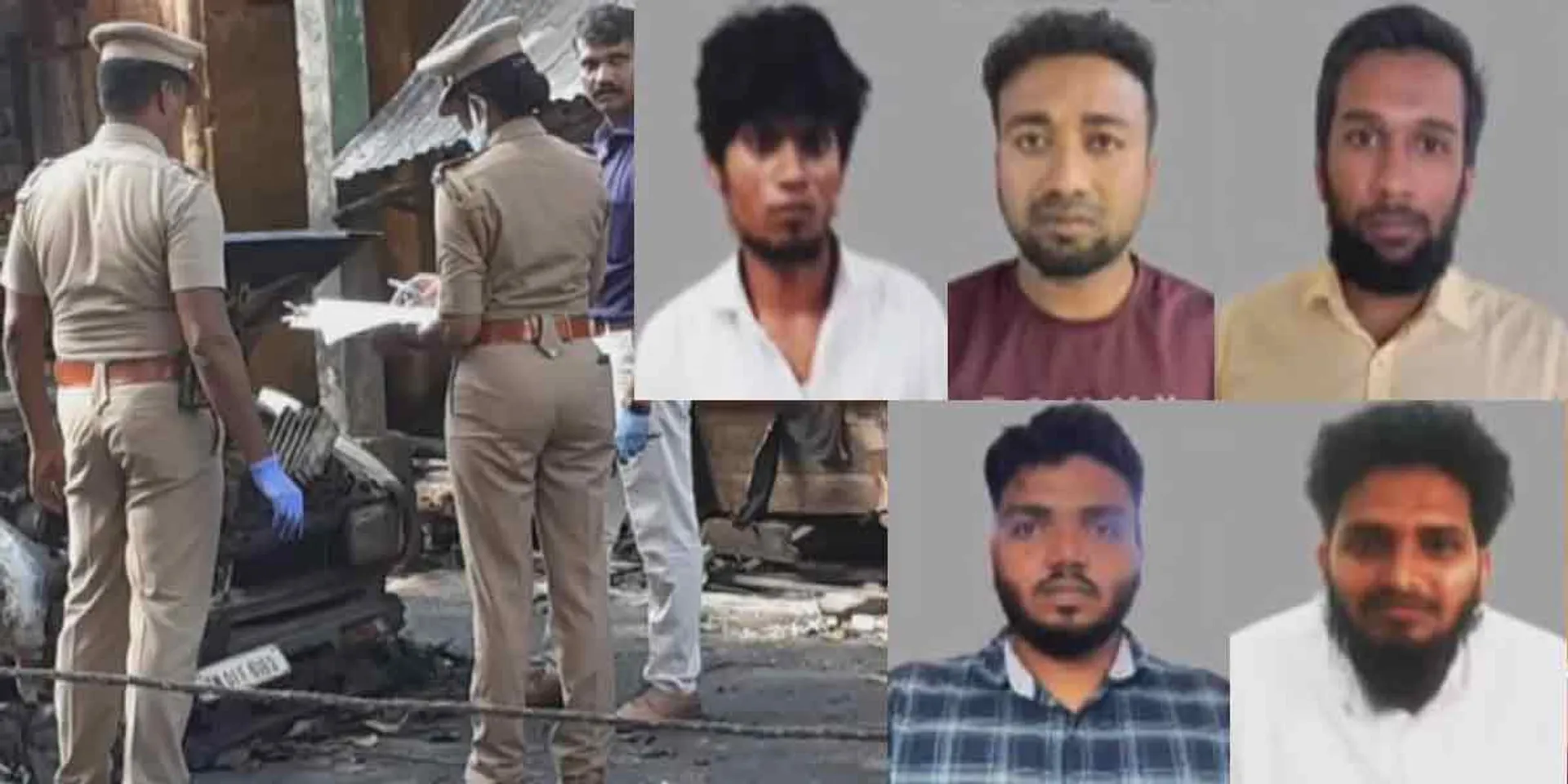  Coimbatore car explosion incident... 8 days court custody for 5 people