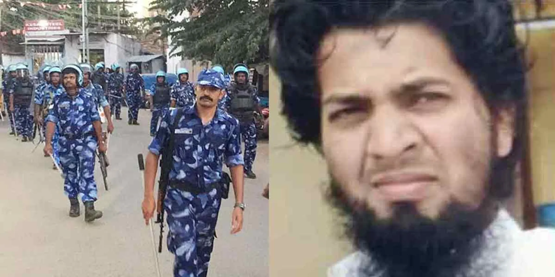 Coimbatore car fire accident CRPF In protection 