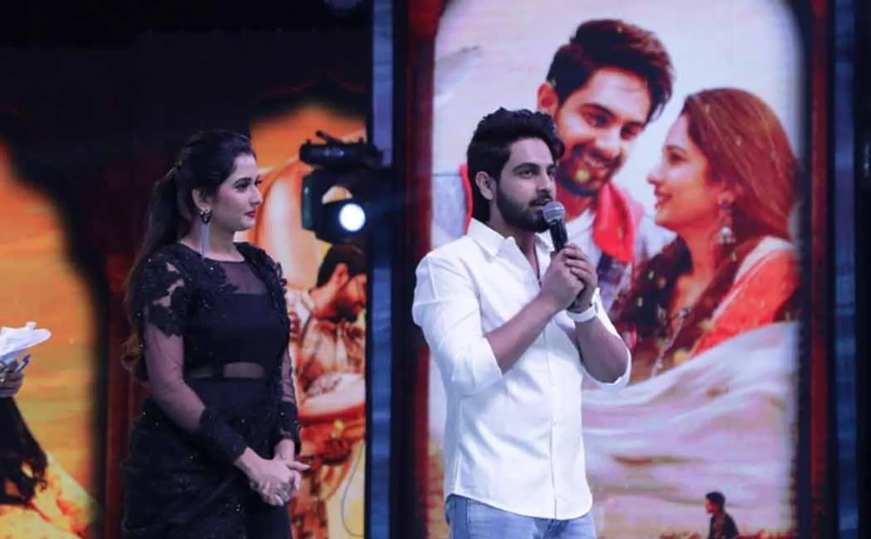 actor  Zaid Khan speech at Banaras movie promotion event 