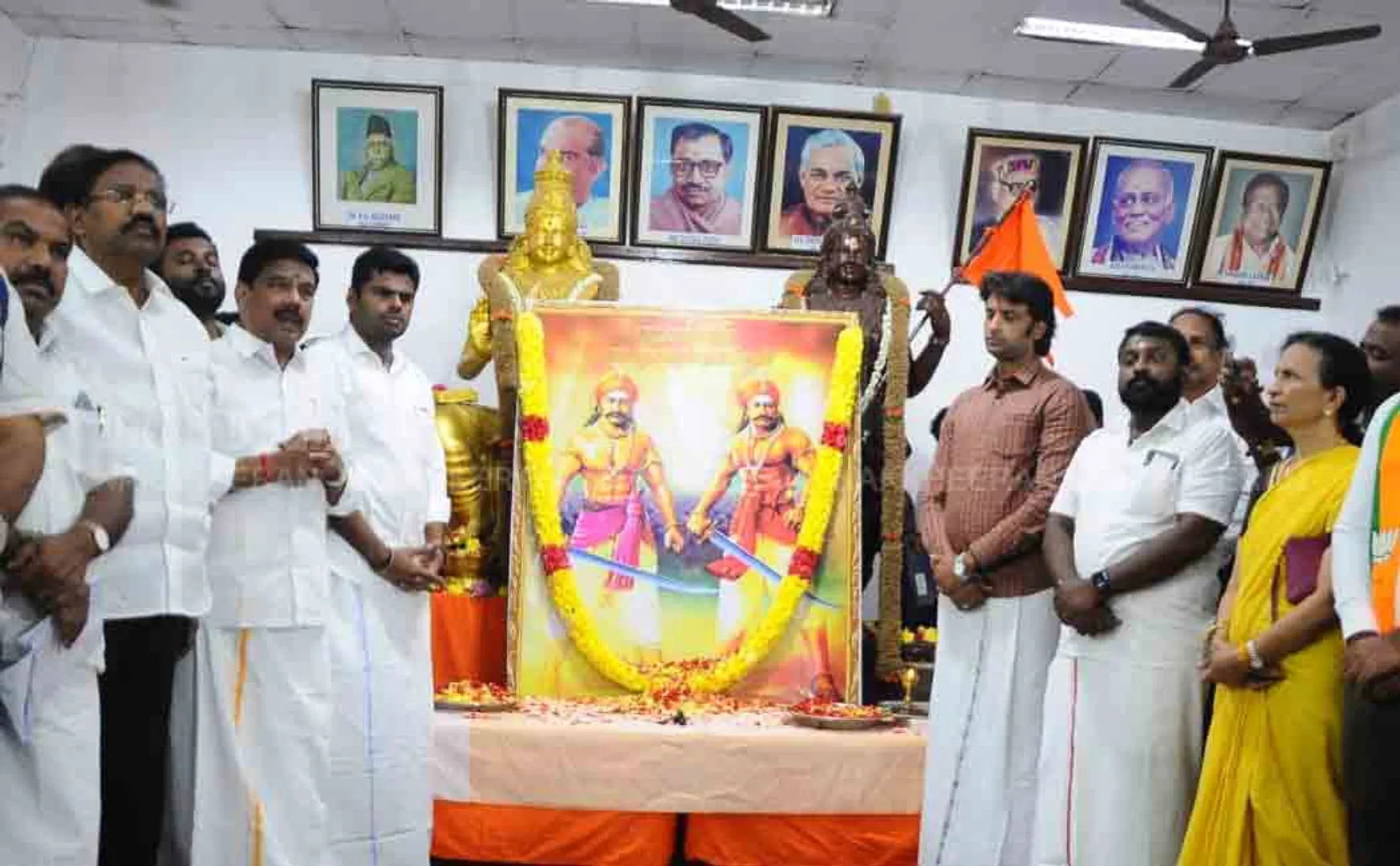 Annamalai Tributes to Marudu Brothers  