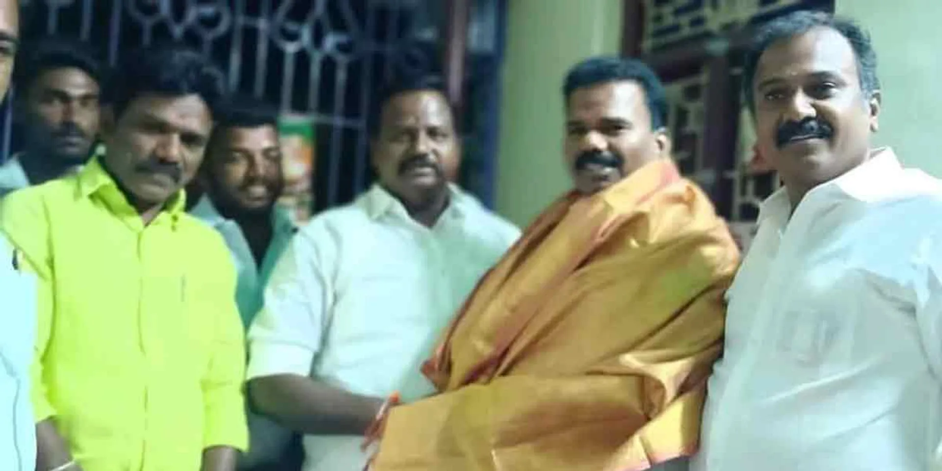 Maji's surrogate, who was caught in the raid, joined the BJP