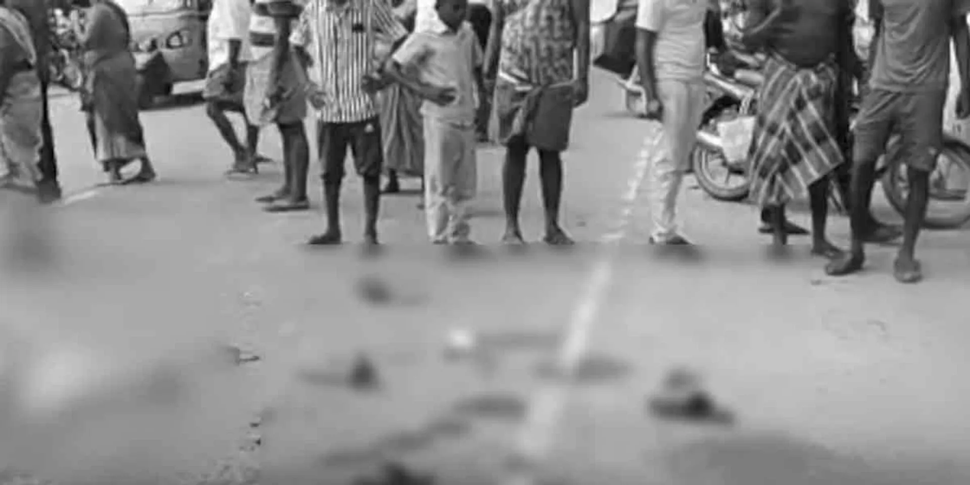 Five people traveling in a two-wheeler; tragic accident near Thittakudi