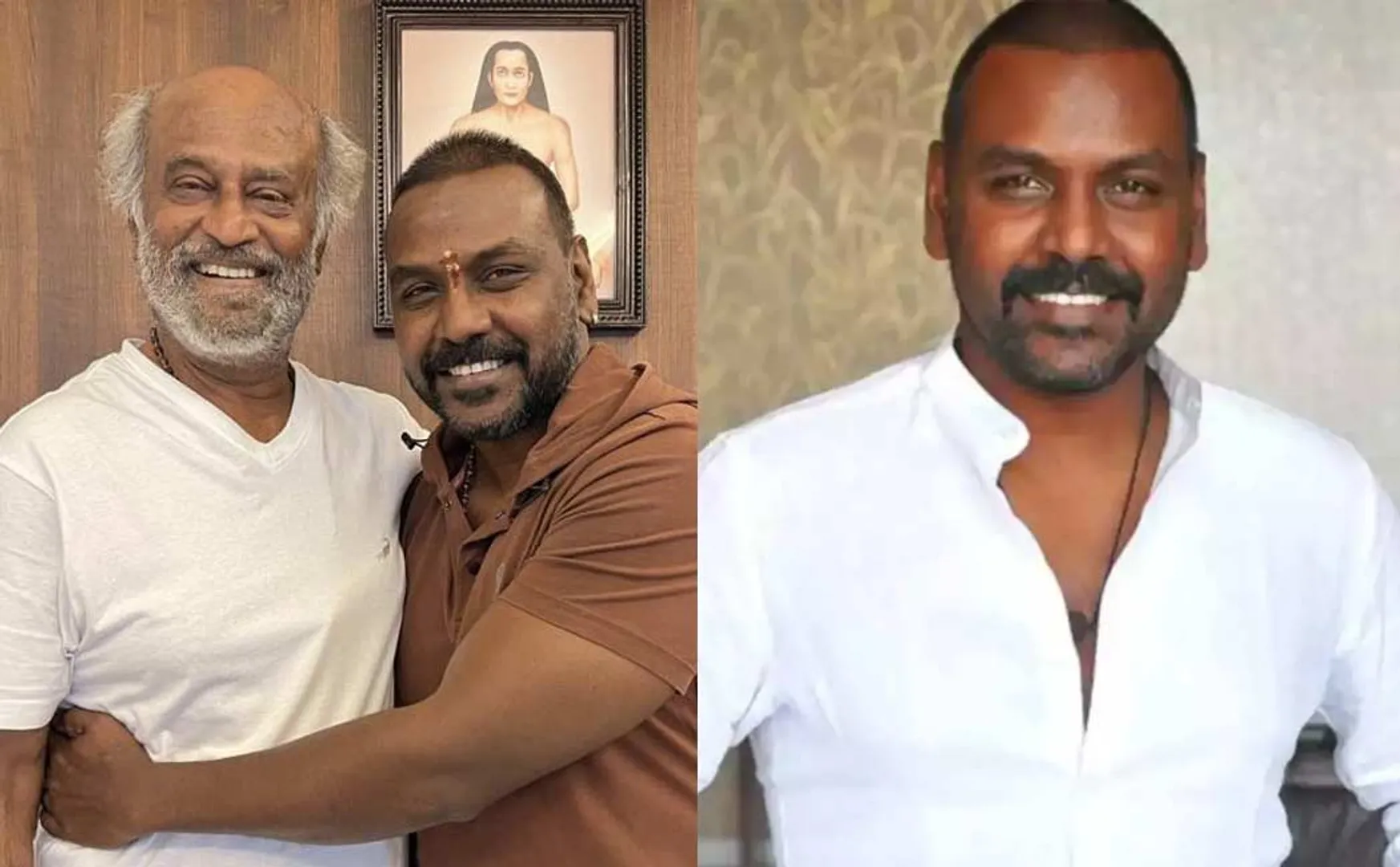 Raghava Lawrence blessed by Rajini